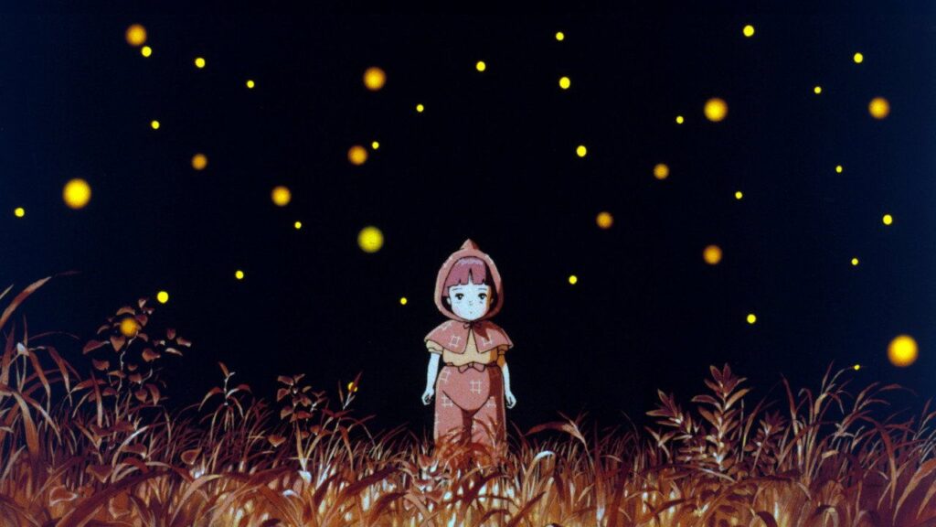 Кадр из фильма «Могила светлячков (1988)»