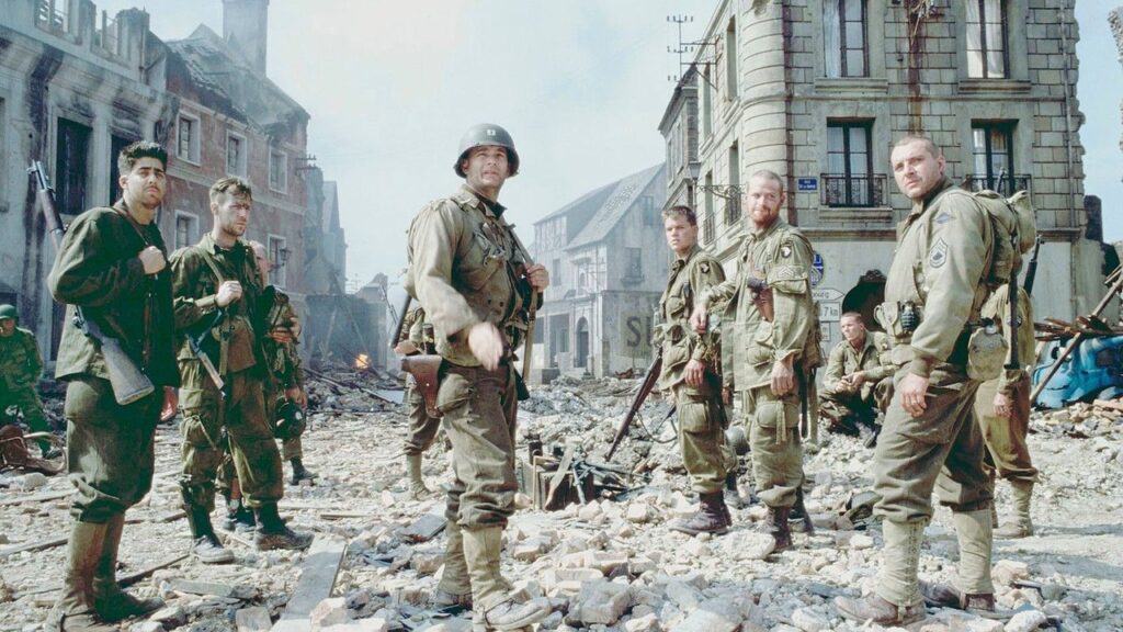 Кадр из фильма «Спасти рядового Райана (1998)»