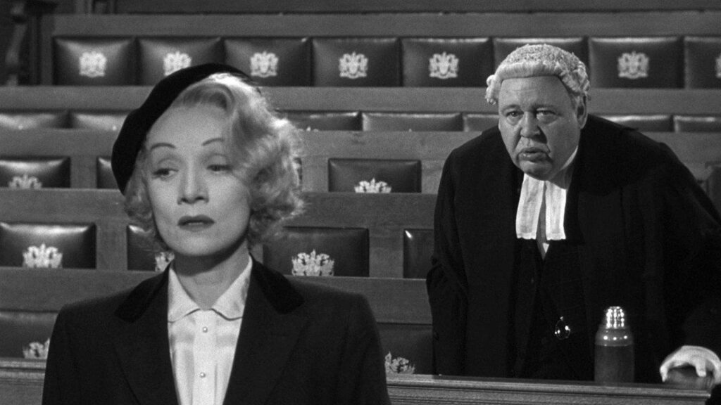 Кадр из фильма «Свидетель обвинения (1957)»