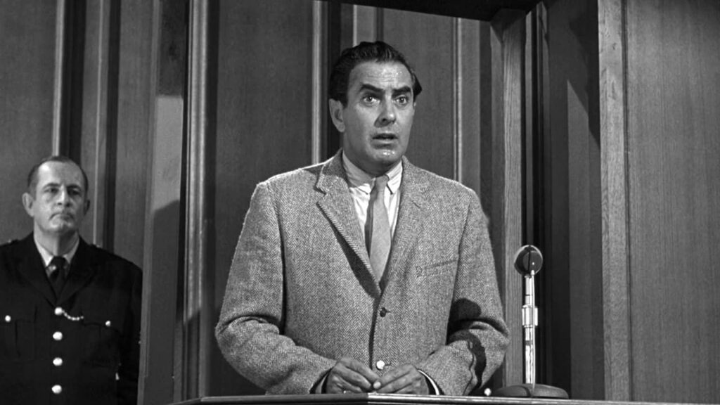 Кадр из фильма «Свидетель обвинения (1957)»