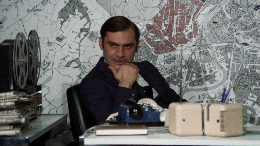 Кадр из фильма «Следствие по делу гражданина вне всяких подозрений (1970)»