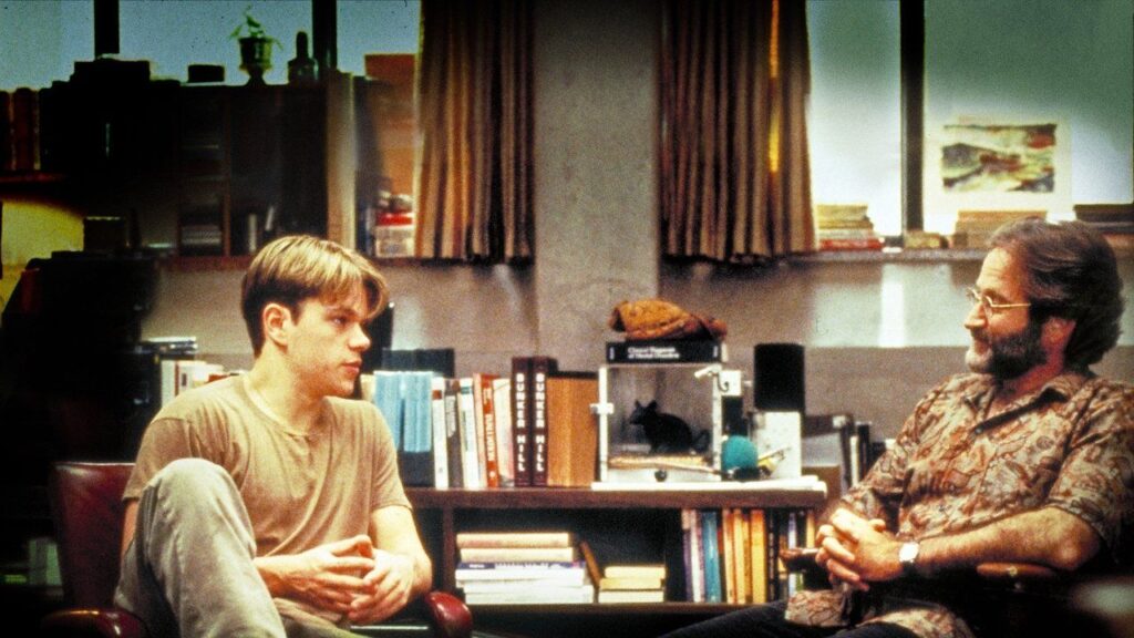 Кадр из фильма «Умница Уилл Хантинг (1997)»