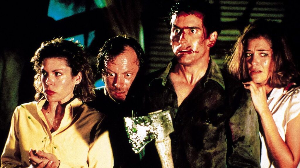 Кадр из фильма «Зловещие мертвецы 2 (1987)»