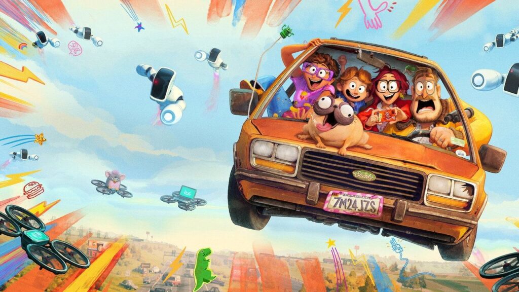 Кадр из фильма «Митчеллы против машин (2021)»