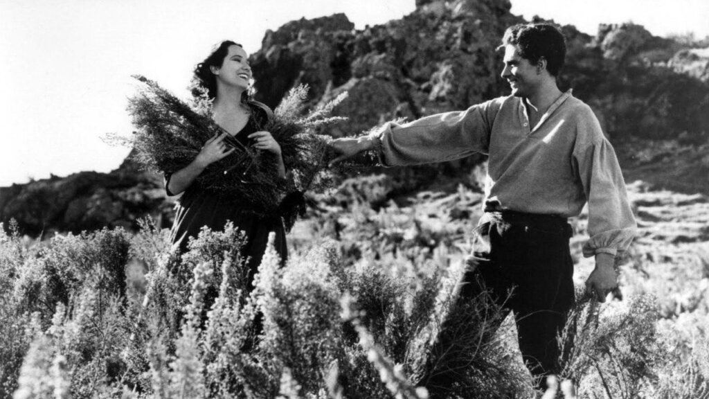 Кадр из фильма «Грозовой перевал (1939)»