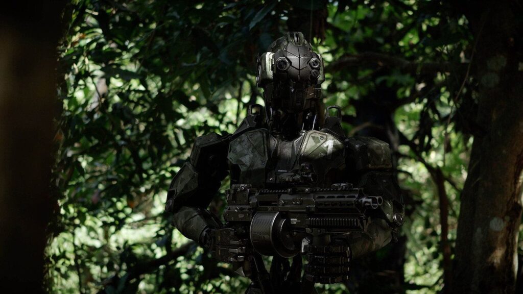 Кадр из фильма «Боевой робот номер 4 (2020)»