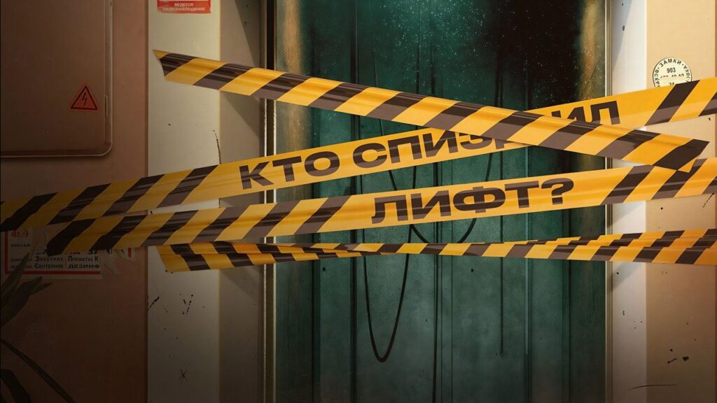 Кадр из фильма «Где лифт? (2026)»
