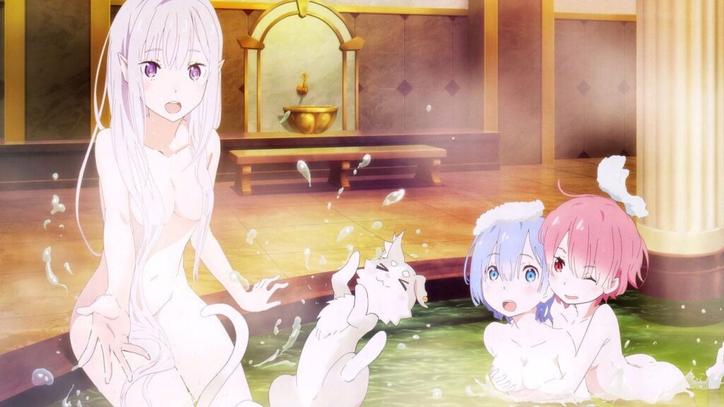 Кадр из фильма «Re:ZERO – Жизнь с нуля в альтернативном мире (2016)»