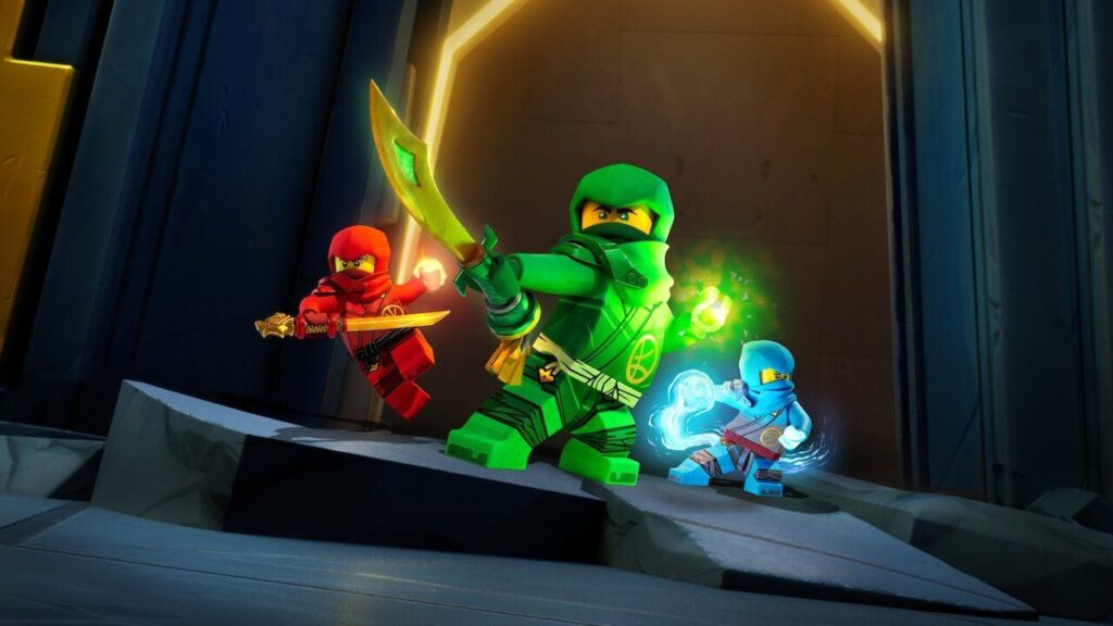 Кадр из фильма «LEGO Ниндзяго: восстание драконов (2023)»