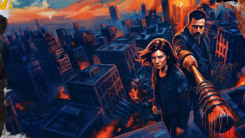 Кадр из фильма «Ходячие мертвецы: Мертвый город (2023)»