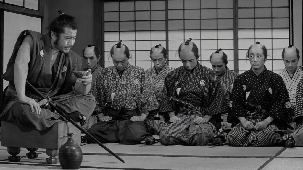 Кадр из фильма «Телохранитель 2: Отважный Сандзюро (1962)»