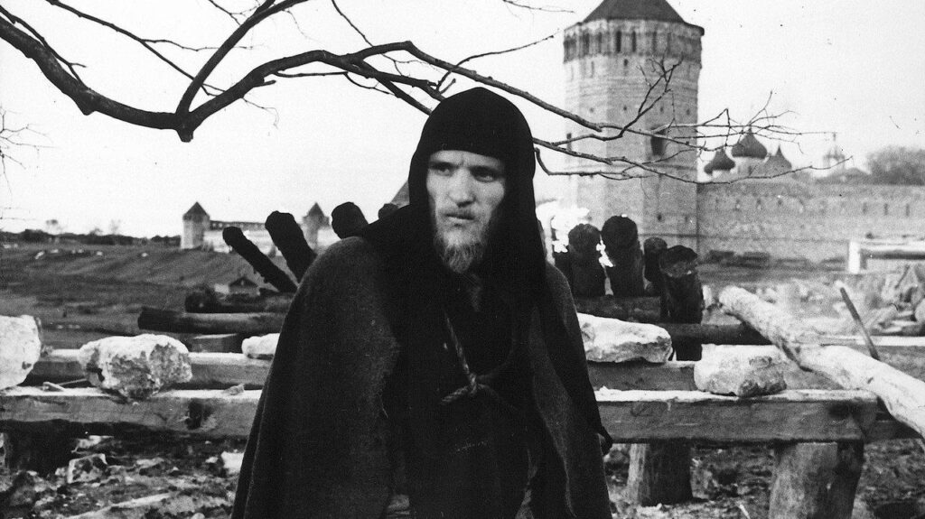 Кадр из фильма «Андрей Рублёв (1966)»