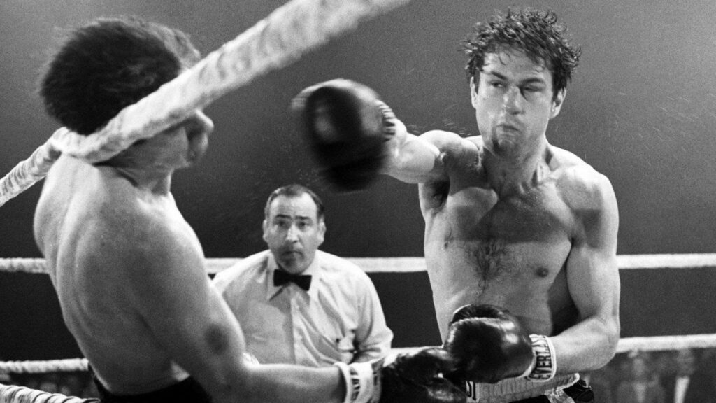 Кадр из фильма «Бешеный бык (1980)»
