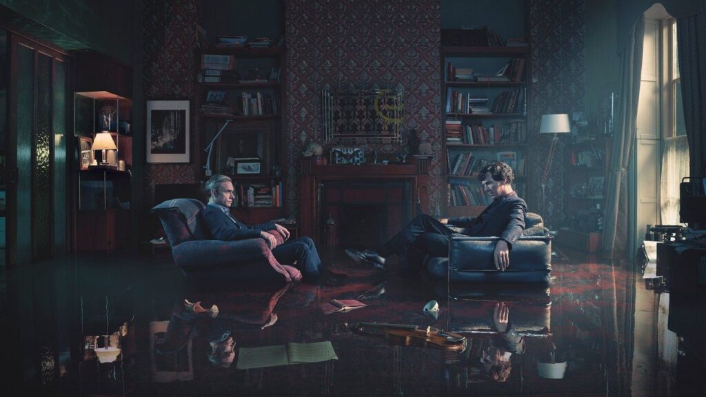 Кадр из фильма «Шерлок (2010)»