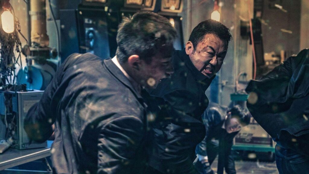 Кадр из фильма «Гангстер, коп и дьявол (2019)»